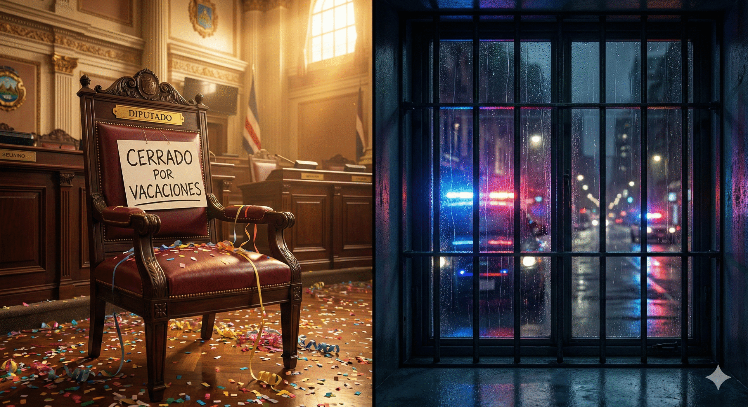 diputados de vacaciones